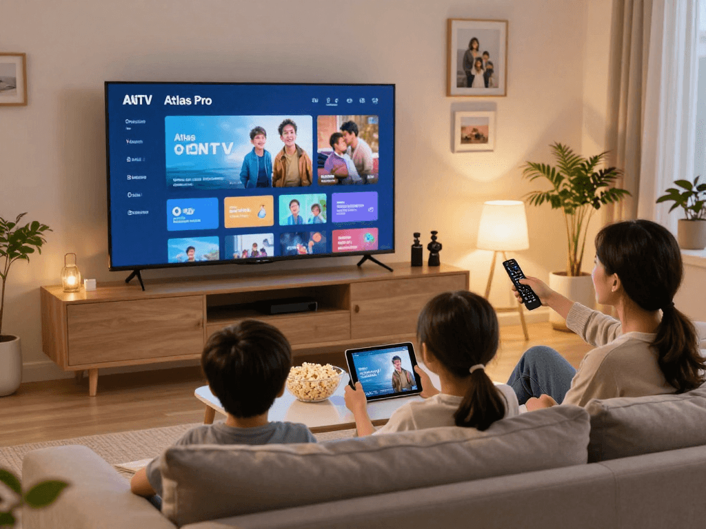 Expérience familiale avec Atlas Pro, détente et divertissement à domicile.